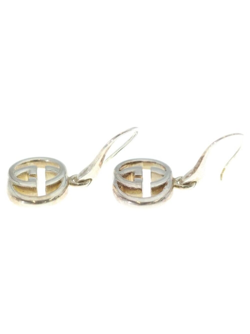 Gucci Interlocking Earrings Silver - Picture 3 of 6